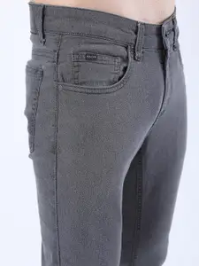 KETCH Men Grey Slim Fit Stretchable Jeans