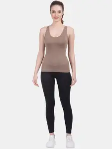 Amour Secret Women Brown Lightly-Padded Camisoles