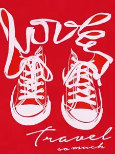 KUCHIPOO Boys Red Printed Hooded Sweatshirt Pack of 2