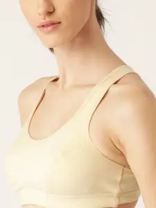 Lady Lyka Pack of 2 Black & Nude-Coloured Sports Workout  Bra