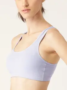 Lady Lyka Pack Of 2 Blue & Charcoal Bra