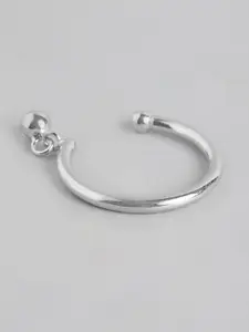 Carlton London Silver-Plated Adjustable Finger Ring