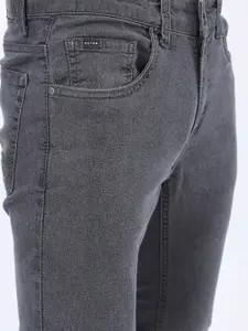 KETCH Men Grey Slim Fit Stretchable Jeans