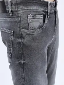 Ketch Men Grey Slim Fit Clean Look Light Fade Stretchable Jeans