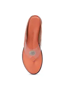 AROOM Women Embellished Open Toe Flats