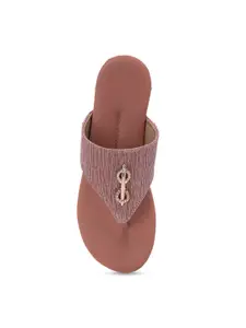 AROOM Women Pink Flats