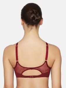 Triumph Women Maroon Bra