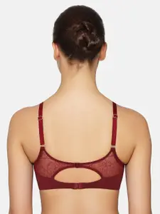 Triumph Women Maroon Bra