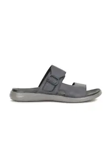 Bata Men Blue PU Comfort Sandals