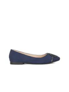 Bata Women Navy Blue Flats