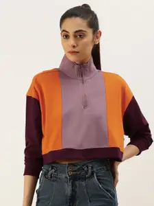 FOREVER 21 Women Colourblocked Regular Top