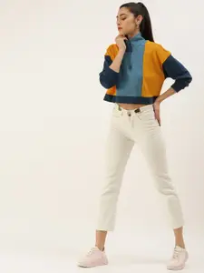 FOREVER 21 Women Colourblocked Regular Top