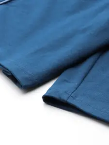 FOREVER 21 Women Mid-Rise Contrast Tipping Shorts