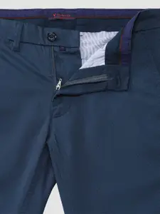 Van Heusen Sport Men Navy Blue Slim Fit Trouser