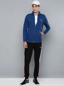 one8 x PUMA Men Blue Outdoor Logo Sporty Jacket