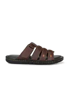 Provogue Men Brown Comfort Sandals