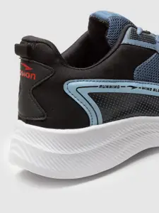 ASIAN Men Navy Blue Mesh Running Non-Marking Shoes