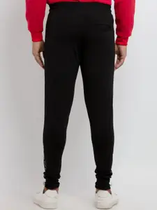 Status Quo Men Black Solid Cotton Joggers