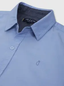 Gini and Jony Boys Blue Casual Shirt