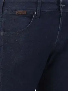 Wrangler Men Blue Vegas Skinny Fit Low-Rise Stretchable Jeans