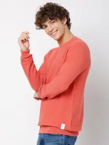 Mufti Men Red Pullover