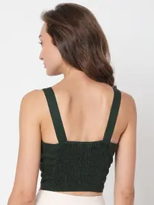 Vero Moda Green Crop Top