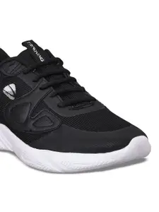 Duke Men Black Mesh Running Shoes