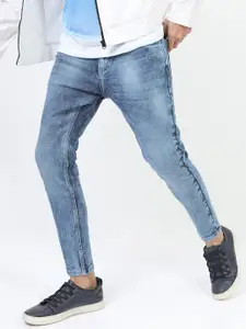 HIGHLANDER Men Blue Skinny Fit Light Fade Stretchable Jeans