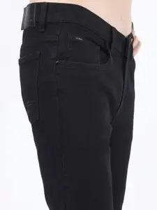 HIGHLANDER Men Black Slim Fit Stretchable Jeans