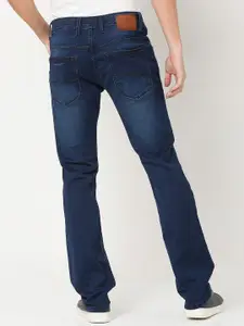 Mufti Men Blue Bootcut Light Fade Jeans