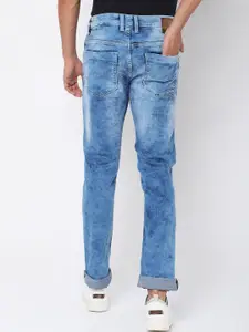 Mufti Men Blue Slim Fit Light Fade Jeans