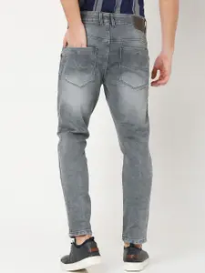 Mufti Men Grey Slim Fit Heavy Fade Jeans
