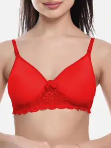 FIMS Women Pack of 2 Red Bra
