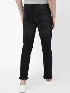 Lee Men Black Slim Fit Light Fade Stretchable Jeans