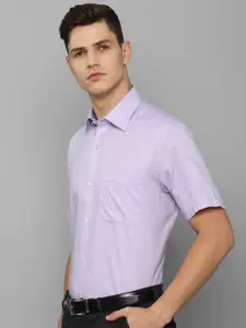 Louis Philippe Men Purple Regular Fit Casual Shirt