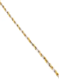 Dare by Voylla Men Gold-Toned & Silver-Toned Link Bracelet