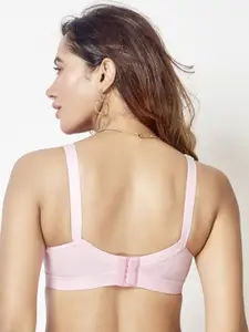 Floret Pack of 2 Non-Padded Non-Wired Full Coverage Cotton Bras with All Day Comfort