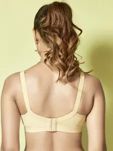 Floret Pack of 2 Non-Padded Non-Wired Full Coverage Cotton Bras with All Day Comfort