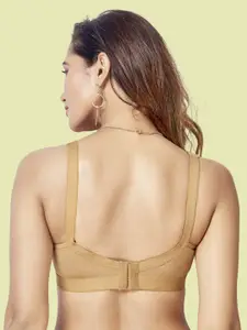 Floret Pack of 2 Non-Padded Non-Wired Full Coverage Cotton Bras with All Day Comfort