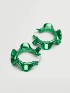 MANGO Circular Hoop Earrings