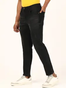 Lee Men Blue Anton Slim Fit Low Distress Stretchable Jeans