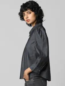 ONLY Women Blue Casual Shirt