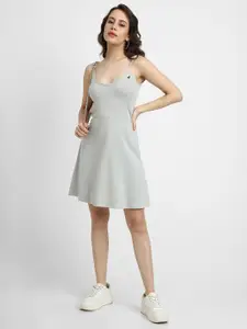 FOREVER 21 Women Grey Dress