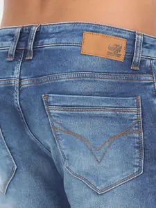 Flying Machine Men Blue Comfort Slim Fit Heavy Fade Jeans
