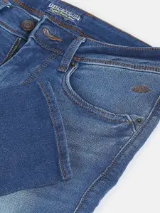 Flying Machine Men Blue Comfort Slim Fit Heavy Fade Cotton Jeans