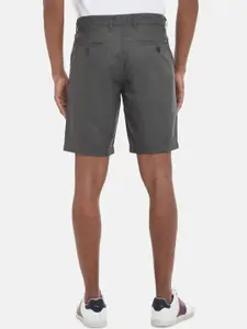 BYFORD by Pantaloons Men Charcoal Slim Fit Outdoor Chino Shorts