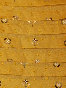 People Women Mustard Yellow Off-Shoulder Bardot Top