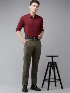 Van Heusen Men Slim Fit Pure Cotton Formal Shirt