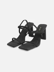 ALDO Black Block Sandals