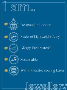 Accessorize Women Bronze-Toned Floral Drop Earrings